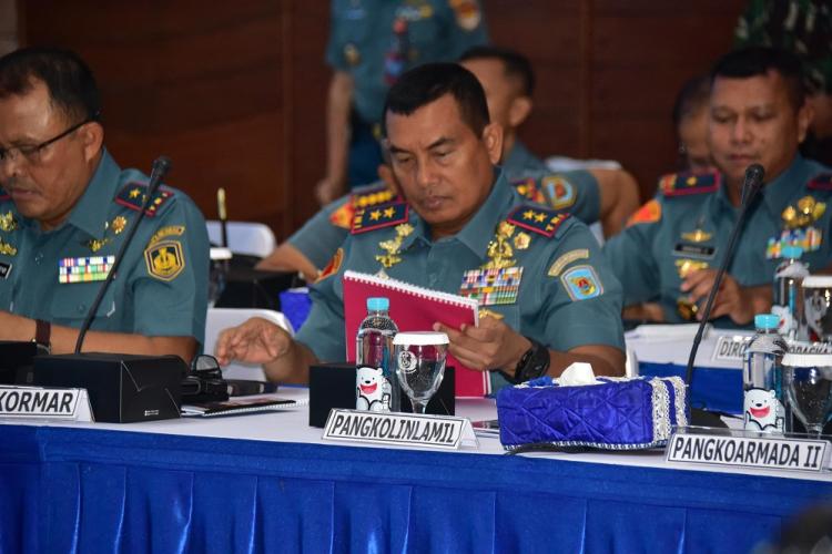 Dankormar Hadiri Paparan Kesiapan Satgas MTF TNI Konga XXVIII-P UNIFIL Tahun 2024/2025