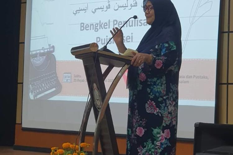Gelar Kerja Sama Pelatihan Sastra, Ini Pesan Penyair Fatin Hamama R. Syam, Esai di Bandar Seri Begawan