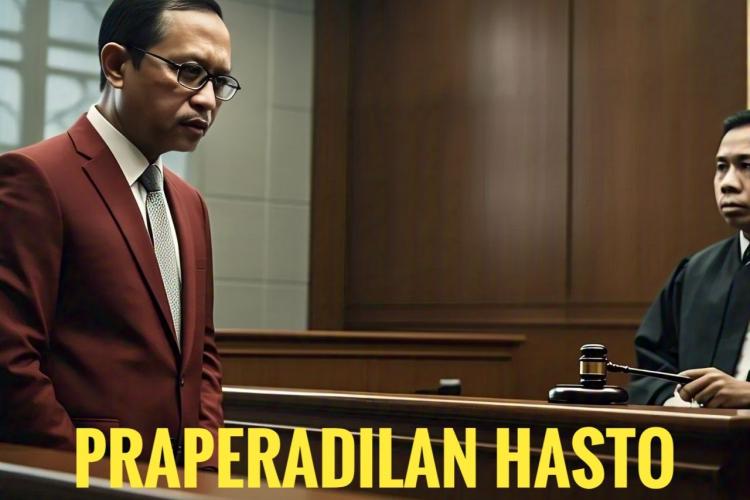 Jurus Praperadilan hasto Mentok di Dinding Takdir