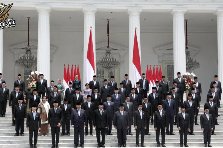 [ID] Sah Dilantik, Lengkap Menteri dan Wakil Menteri Kabinet Prabowo-Gibran