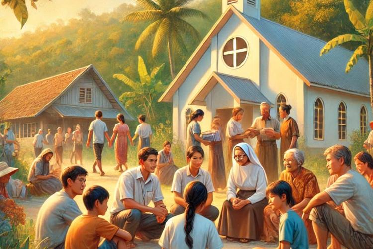Peran Penting Orang Muda Katolik Paroki Kiupukan, dalam Pelayanan Pastoral