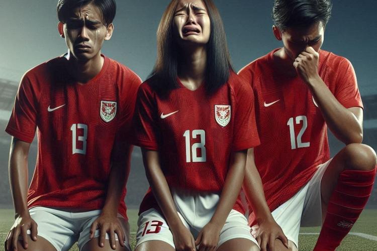 Asli Sedih, Garuda Terdiam